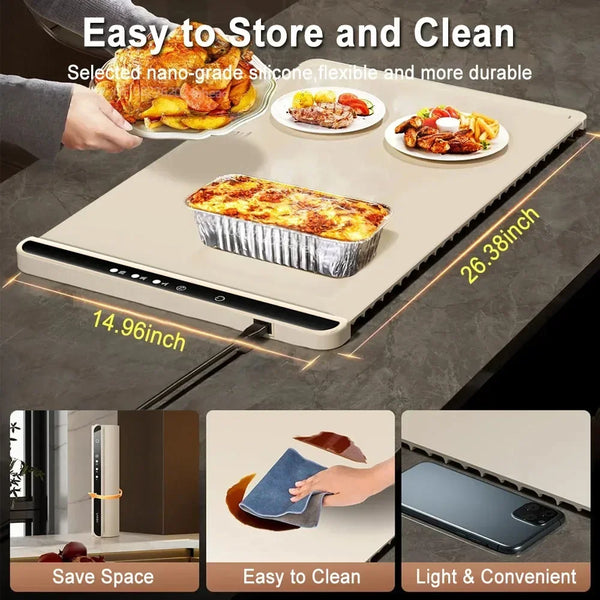 Portable Food Warmer Mat