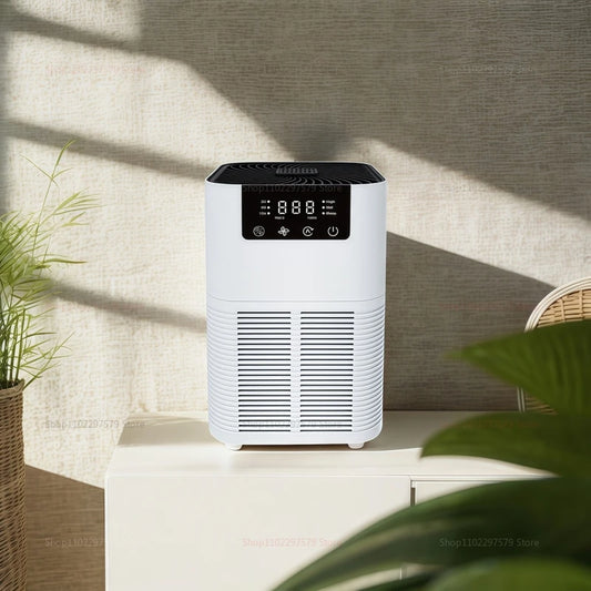Air Purifier Smoke Odor Negativ Ion Generator Air Cleaner for Household HEPA Filter Efficient Purifying Suitable for Home Office